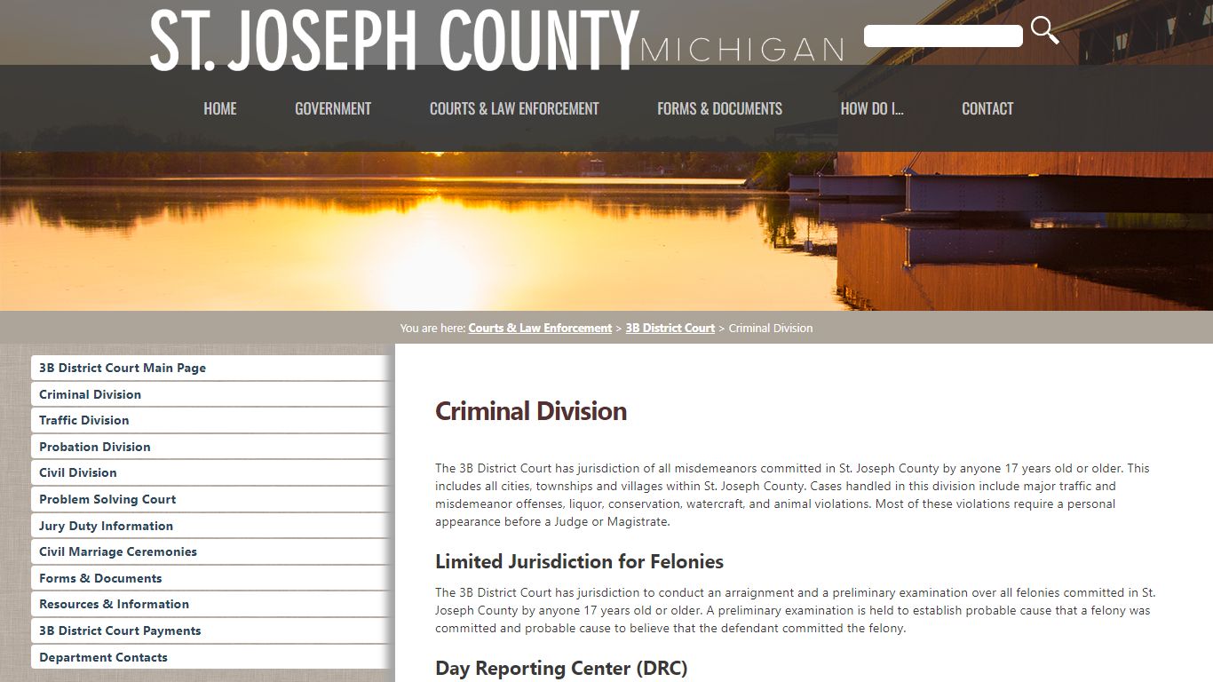 3B District Court - St. Joseph County Michigan